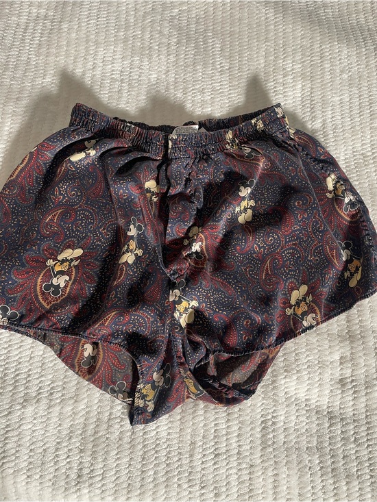 Mickey Pants - Unisex satin shorts